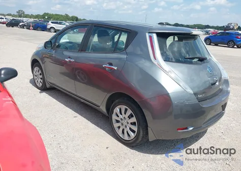 2014 Nissan Leaf S из США, поврежденный, VIN 1N4AZ0CP7EC339255